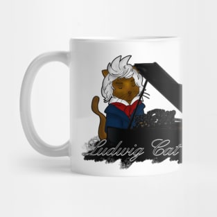 Ludwig Cat Beethoven Mug